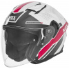 přilba N130 EKTO, NOX (bílá, růžová, vel. M)