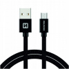 Swissten 71522201 USB - microUSB, 1,2m, černý