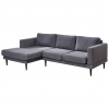Carryhome ROHOVÁ SEDACIA SÚPRAVA, textil, sivá - Online Only obývacie izby - 002157009301