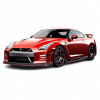 CUKROVÁ TLAČ Masa Jedlý obrázok na tortu NISSAN GTR + MENO POSTAVY 8