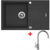 Sinks LINEA 780 XC Granblack + Vitalia G4230XC