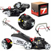Benzínová kosačka NAC, pohon kolies, šírka záberu 53 cm, kapacita objem motora 196 cm³ 75 litrový kôš (BENZÍNOVÁ KOSAČKA S NAC POHONOM LS53-196-HS-NG 53CM 196CM3 KOŠÍK 3,6KW 75L)