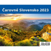 Stolový kalendár riadkový 17,1x13,9 cm - MiniMax Čarovné Slovensko 2026