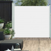 vidaXL Zaťahovacia bočná markíza na terasu krémová 170x300 cm