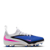 Nike Phantom 6 Academy Low Juniors Firm Ground Football Boots Blue/Wht/Pink 5 (38)
