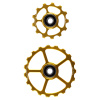 CeramicSpeed Nadrozmerné kladkové kolieska 13/19 zubov Farba: Zlatá, Úprava: Standard
