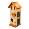 Hmyzí hotel s 3 poschodiami – výška 32 cm, 4 farby na výber Farba: oranžová farba