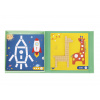 Tooky Toy Puzzle magnetické kocky pre deti 49 ks