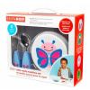 SKIP HOP ZOO Set jedálenský Motýľ 5 ks