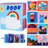 ZABAWKA SENSORYCZNA A KNIŽKY PRE DOJČATÁ, EDUKAČNÁ HRAČKA, NA UČENIE