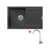 Sinks ULTIMA 790 Metalblack + ARCO celonerezová