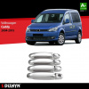 Nerez kryty kľučiek Volkswagen Caddy III - 8 ks