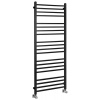 Sapho METRO vykurovacie teleso 600x1510 mm, čierny mat IR420TB