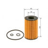 TATechnix Olejový filter Skoda RAPID (NH3, NK3, NK6) - 1.6TDI