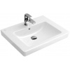 Villeroy & Boch Subway 2.0 - Umývadlo 65x47 cm, s prepadom, otvor na batériu, alpská biela 7113KG01