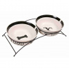 Sada keramických misiek so stojanom 2 × 0,25 l/ ø 13 cm/ 27 × 7 × 14 cm