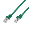 Extralink Kat.7 S/FTP 5m 20G Zelený | Patchcord LAN | Medený Sieťový Kábel Skrutkový (EX.38787)