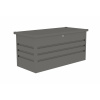 Záhradný box G21 Denver 400 L, metalický šedý plechový