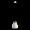 Luxera 18068 Závesné svietidlo FOCUS E27, 40W, IP20, svetlohnedá/biela