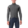 Castelli Perfetto RoS 2 Jacket, Urban gray/ Silver reflex Veľkosť: L Pánska bunda do daždivých a veterných podmienok