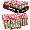 Zinkovo-uhlíková batéria Toshiba AA (R6) 60 ks