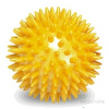 GYMY MASÁŽNA LOPTIČKA - ježko 8 cm žltá, priemer 8 cm 1x1 ks CIBER International