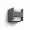 LED vonkajšie nástenné svietidlo lampa Philips Arbour 16459/93/16 - antracit