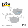 Brzdové doštičky DP218 - DP BRAKES zmes Premium Sinter OEM