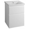 AQUALINE ALTAIR 51,8 x 45,2 x 72,5cm skrinka pod umývadlo závesná, biela, AI255