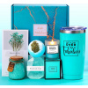 Sranich Darčeková wellness sada pre ženy – tyrkysový relaxačný darček k narodeninám, Valentínu a Dňu matiek
