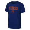 Outerstuff Detské tričko Edmonton Oilers NHL Tale Of The Tape Ss Tee Veľkosť: Detské XL (13 - 15 rokov)