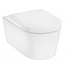 Hansgrohe EluPura S - Závesné WC s doskou SoftClose, Rimless, AquaChannel Flush, SmartClean, EcoSmart, biela 61186450
