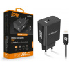 ALIGATOR PD 20W rýchlonabíjačka USB-C s káblom USB-C/Lightning(iPhone), čierna