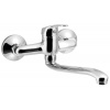 AQUALINE 35 nástenná batéria, ramienko ploché zvýšené, 220 mm, chróm 52145