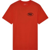 Fox Wing Ss Prem Tee Blood Orange - XL