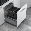 Hailo 600 SEPARATO-K 2x 20L V 395mm tmavosivá