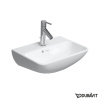 Duravit ME BY STARCK umývadlo závesné 45x32 s prepadom, otv.pre bat, Biela 0719450000 0719450000