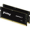 SODIMM DDR5 32GB 4800MT/s CL38 (Kit of 2) KINGSTON FURY Impact KF548S38IBK2-32