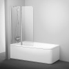 Ravak Vaňová zástena CVS2 pre Koncept 10°, 10CVS2-100 L bright alu,Transparent 7QLA0C03Z1