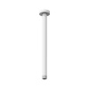 RAVAK 30cm stropné rameno podomietkové 704.11WV pre hlavovú sprchu, biela matná, X07P689