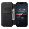 AppleMix Puzdro pre Apple iPhone 16 Pro Max - umelá koža - podpora MagSafe - čierne