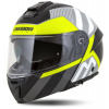 prilba Modulo 21 Profile CASSIDA biela/čierna/žltá fluo/šedé plexi s prípravou na Pinlock 2025 Veľkosť: M (57 až 58 cm), Veľkost: M (57 až 58 cm)