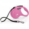 Flexi Classic NEW S pásek 5 m růžové 15 kg