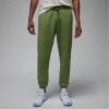 Air Jordan Essential Mens Fleece Pants Olive/White S