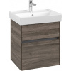 VILLEROY & BOCH Collaro závesná skrinka pod umývadlo, 2 zásuvky, 510 x 414 x 546 mm, Stone Oak, C00700RK