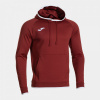 JOMA COMBI PREMIUM MIKINA S KAPUCÍ UNISEX - Rudá, Bílá - veľkosť XS