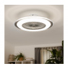 Brilagi | Brilagi - LED Stmievateľné svietidlo s ventilátorom RONDA LED/48W/230V strieborná+DO | BG0369