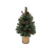 Umelý vianočný stromček so zabudovaným LED osvetlením, 60 cm