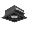 Priemyselné svietidlo AZZARDO Nova 1 black/black AZ2869