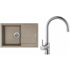 Set Sinks G13054 (dřez Amanda 780 Truffle 54 + baterie Vitalia Chrom - lesklý)